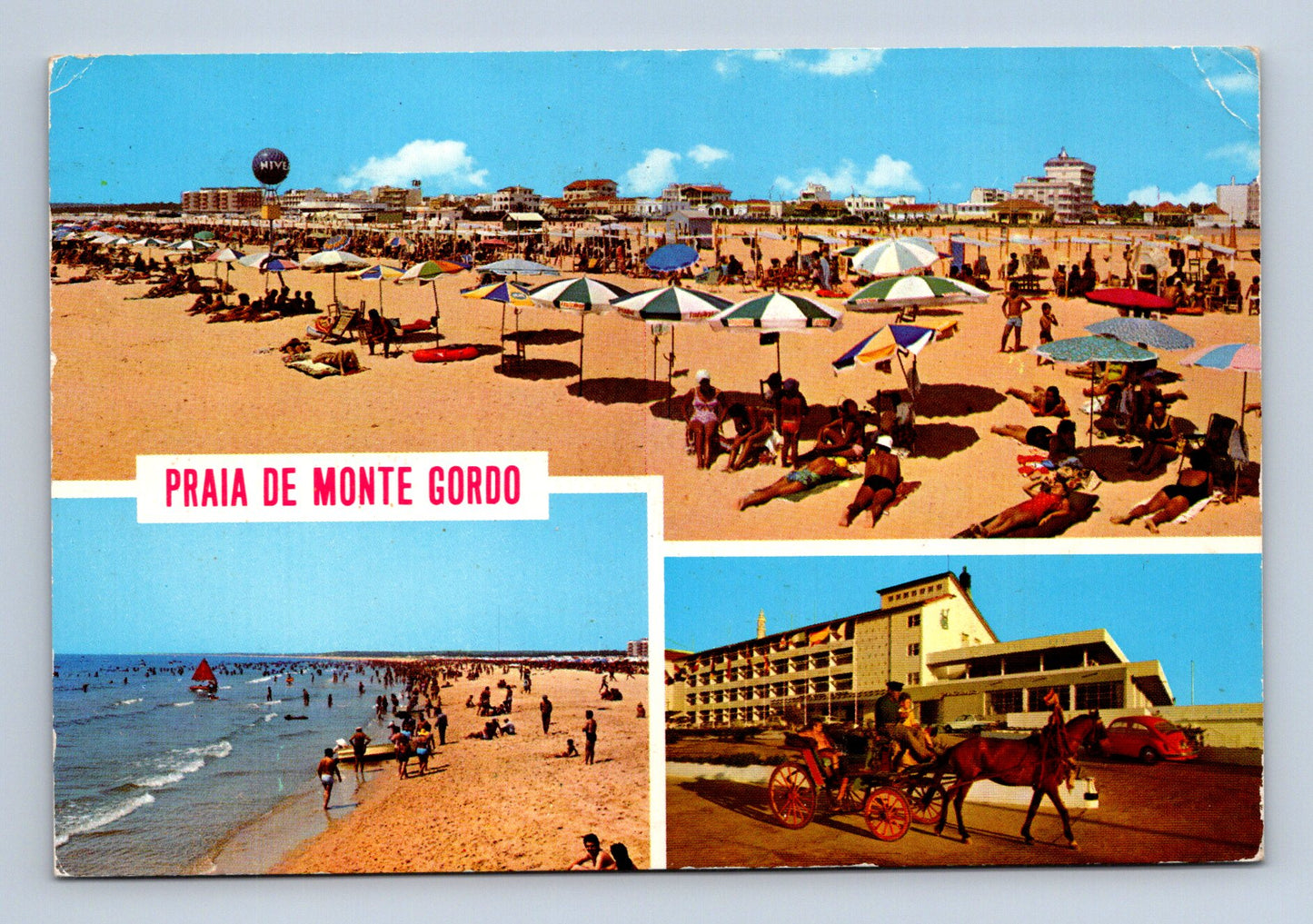 Pohlednice Portugalsko Praia de Monte Gordo (M29896)