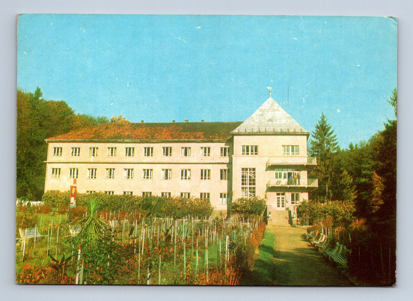 Pohlednice Ukrajina Transcarpathia sanatorium 1971 (M29904)