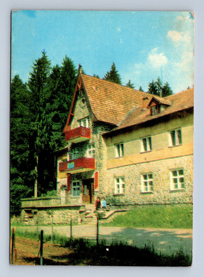 Pohlednice Ukrajina Zakarpattya Sanatorium Synyak 1971 (M29906)
