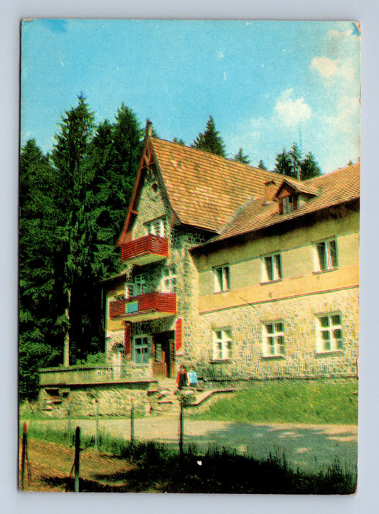Pohlednice Ukrajina Zakarpattya Sanatorium Synyak 1971 (M29906)