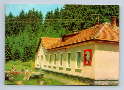 Pohlednice Ukrajina Sanatorium Verkhovyna Lenin 1971 (M29909)