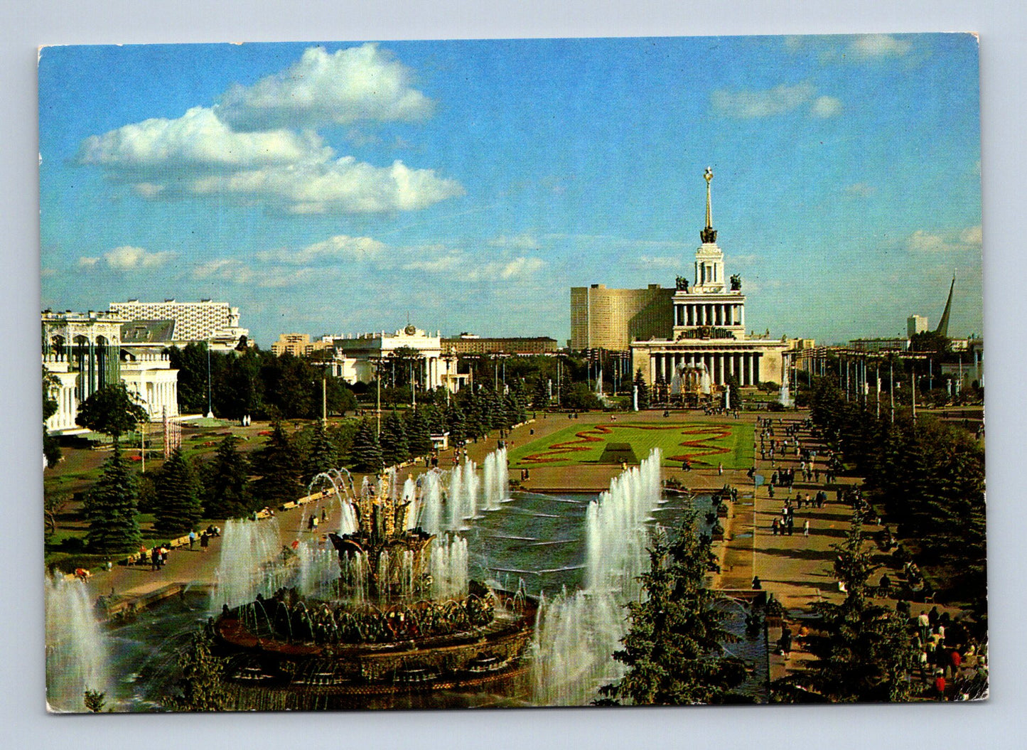 Pohlednice Rusko VDNX Centralni pavilon (M29916)