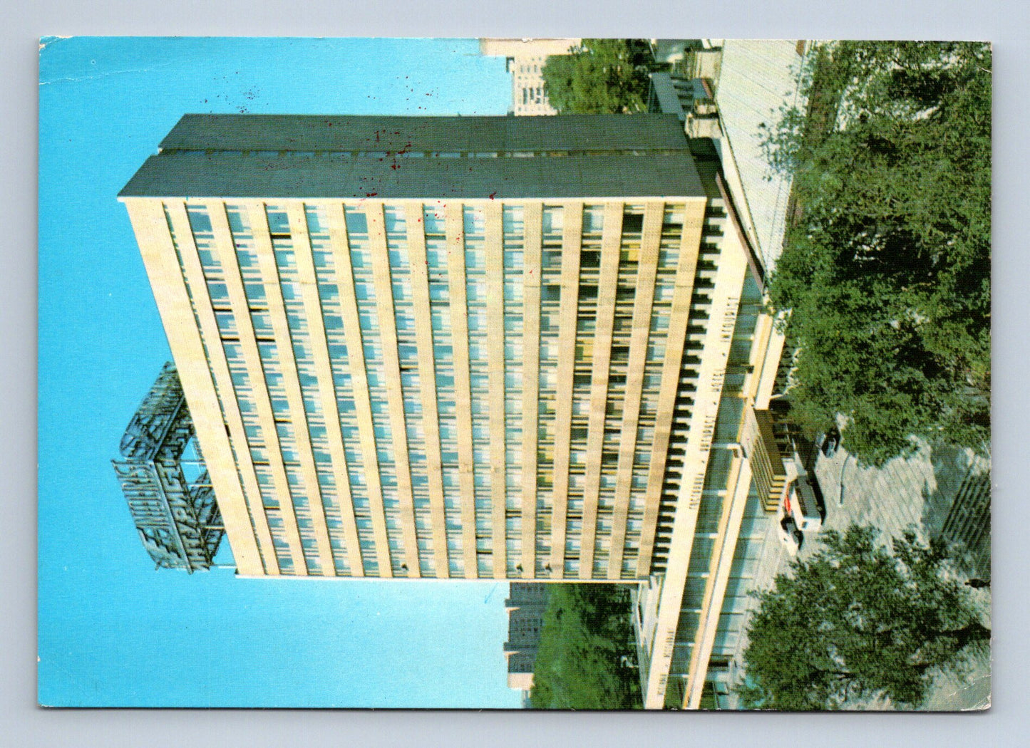 Pohlednice Rusko Rostov-na-Donu hotel Intourist 1977 (M29920)