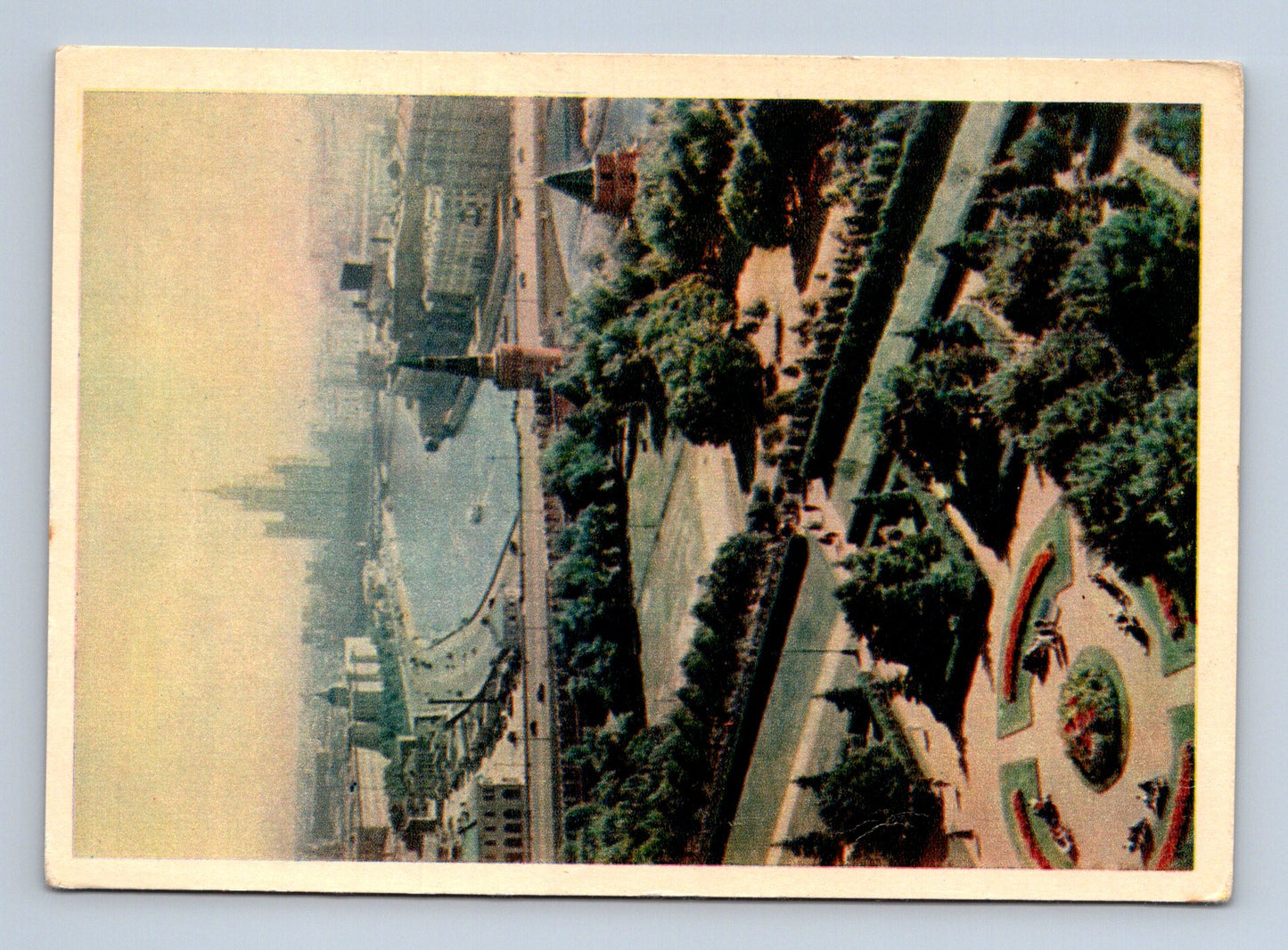 Pohlednice Rusko Moskva Velký kremelský park 1957 (M29927)