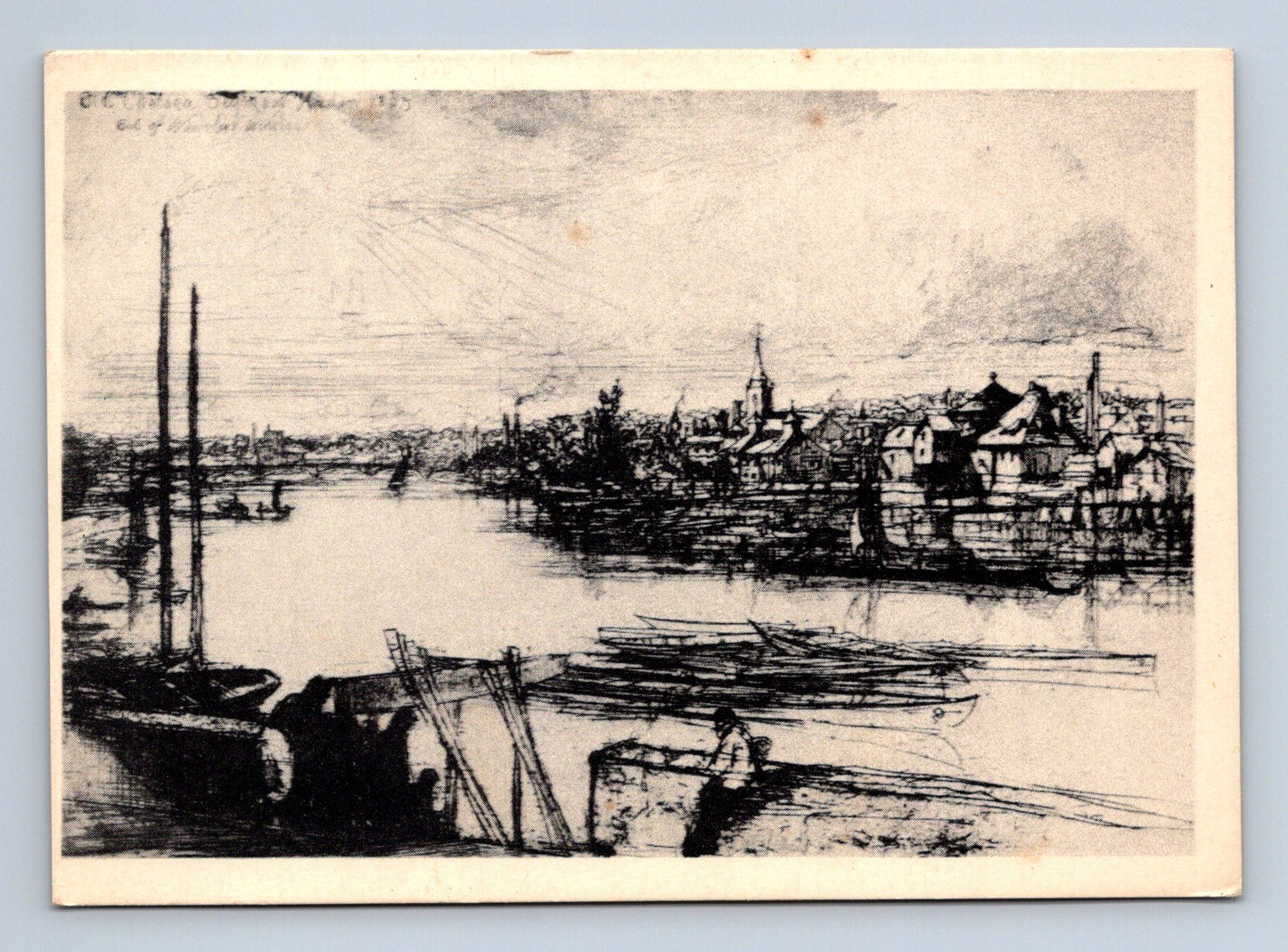 Pohlednice Rusko/SSSR Hadenovo okno 1957 (M29930)