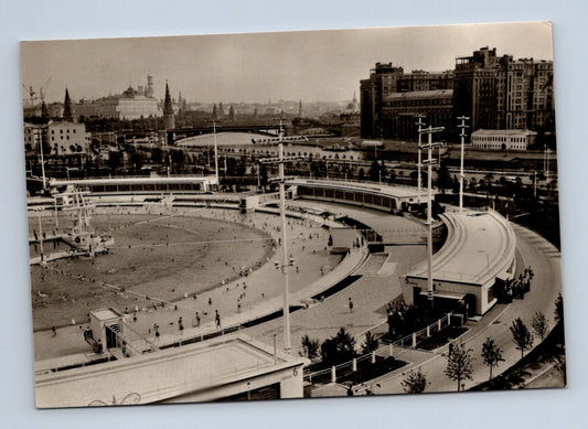 Stará fotografie Praha Moskva otevřený bazén Kropotkinskaja (M29941)