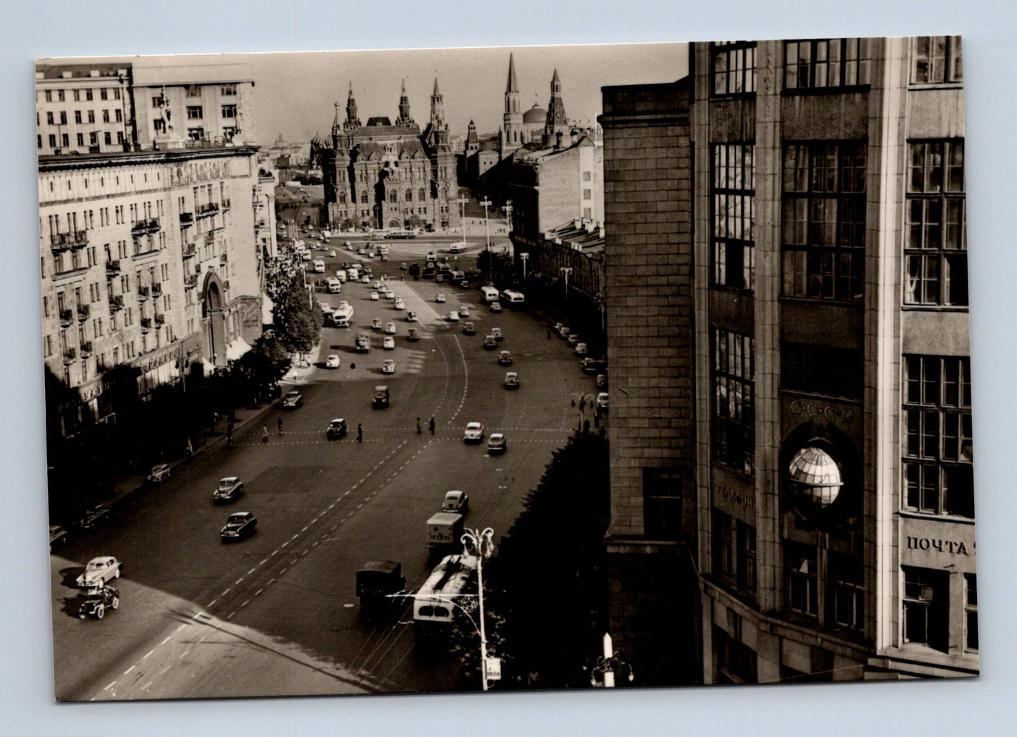 Pohlednice Rusko Moskva Gorkého ulice 1964 (M29943)