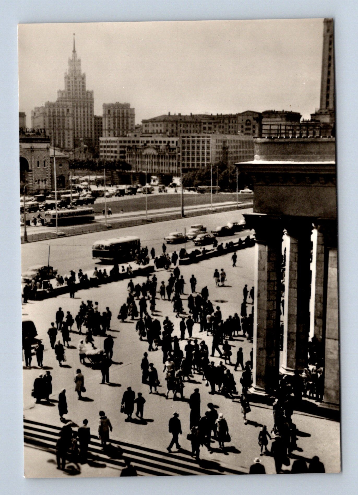 Pohlednice Rusko Moskva Komsomolské náměstí 1964 (M29945)