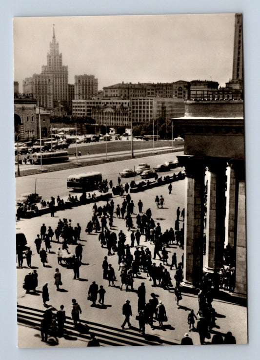 Pohlednice Rusko Moskva Komsomolské náměstí 1964 (M29945)
