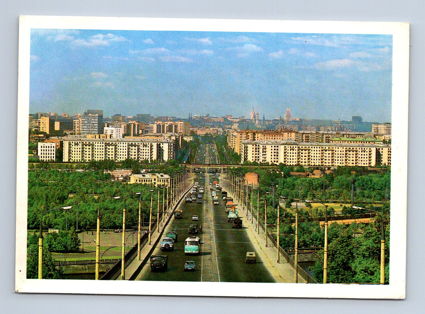 Pohlednice Rusko Moskva Komsomolský prospekt 1979 (M29959)