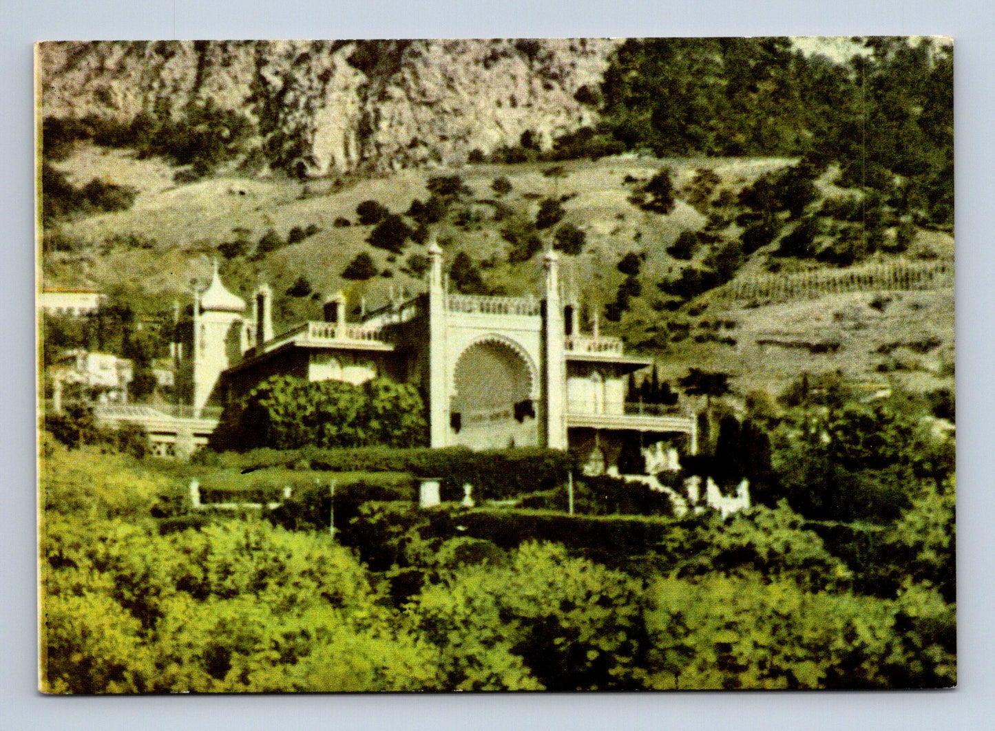 Pohlednice SSSR Alupkinsky palác-muzeum 1963 (M29981)