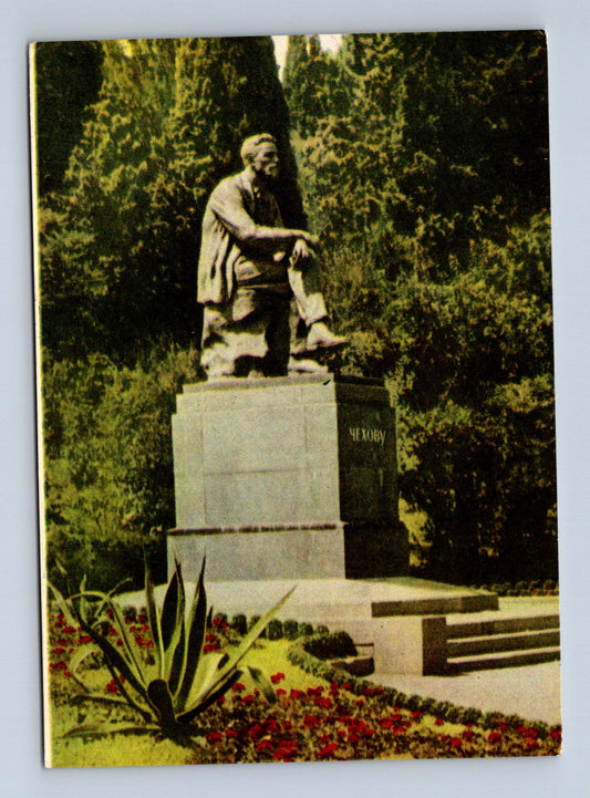 Pohlednice Rusko Jalta památník A. P. Čechova 1963 (M29982)