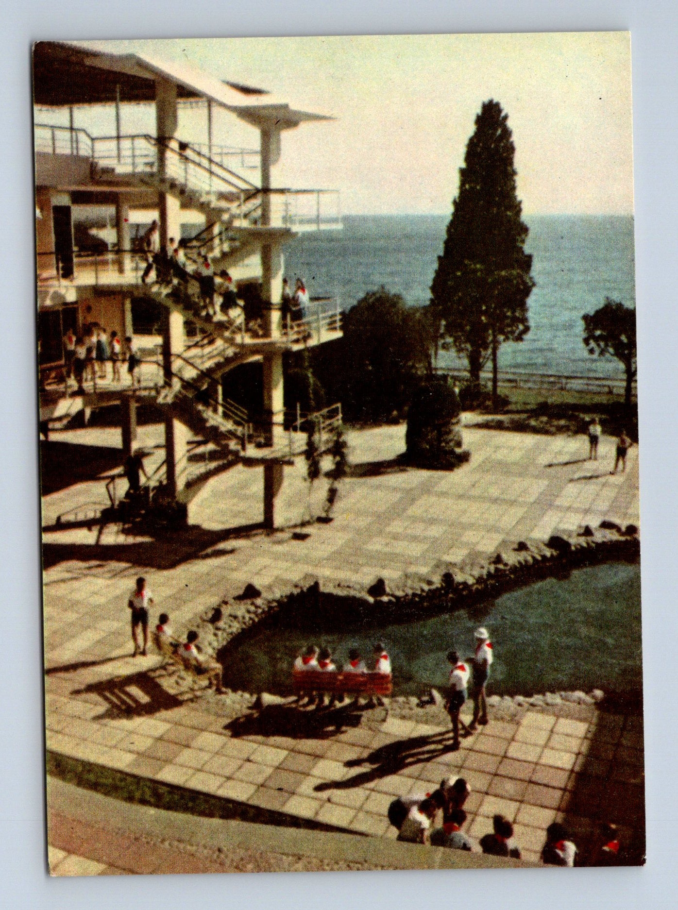 Pohlednice SSSR Artek pionýrský tábor 1963 (M29986)