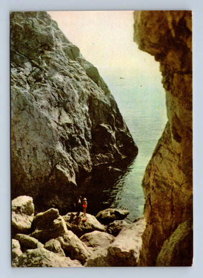 Pohlednice Krym skalní útvar 1963 (M29989)