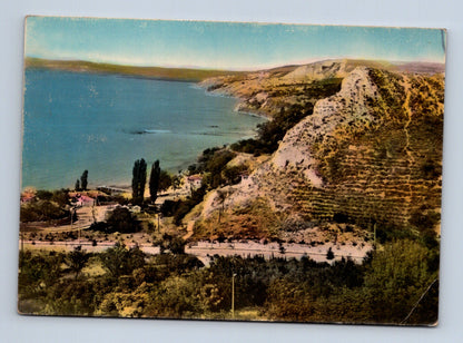 Pohlednice Bulharsko Balchik pobřeží a město 1964 (M29990)
