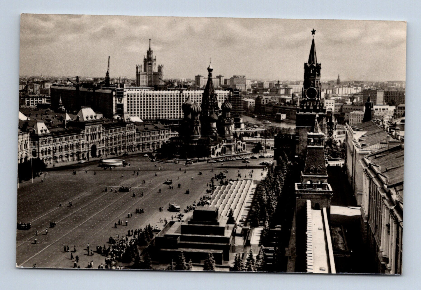 Pohlednice Rusko Moskva Rudé náměstí 1967 (M29997)
