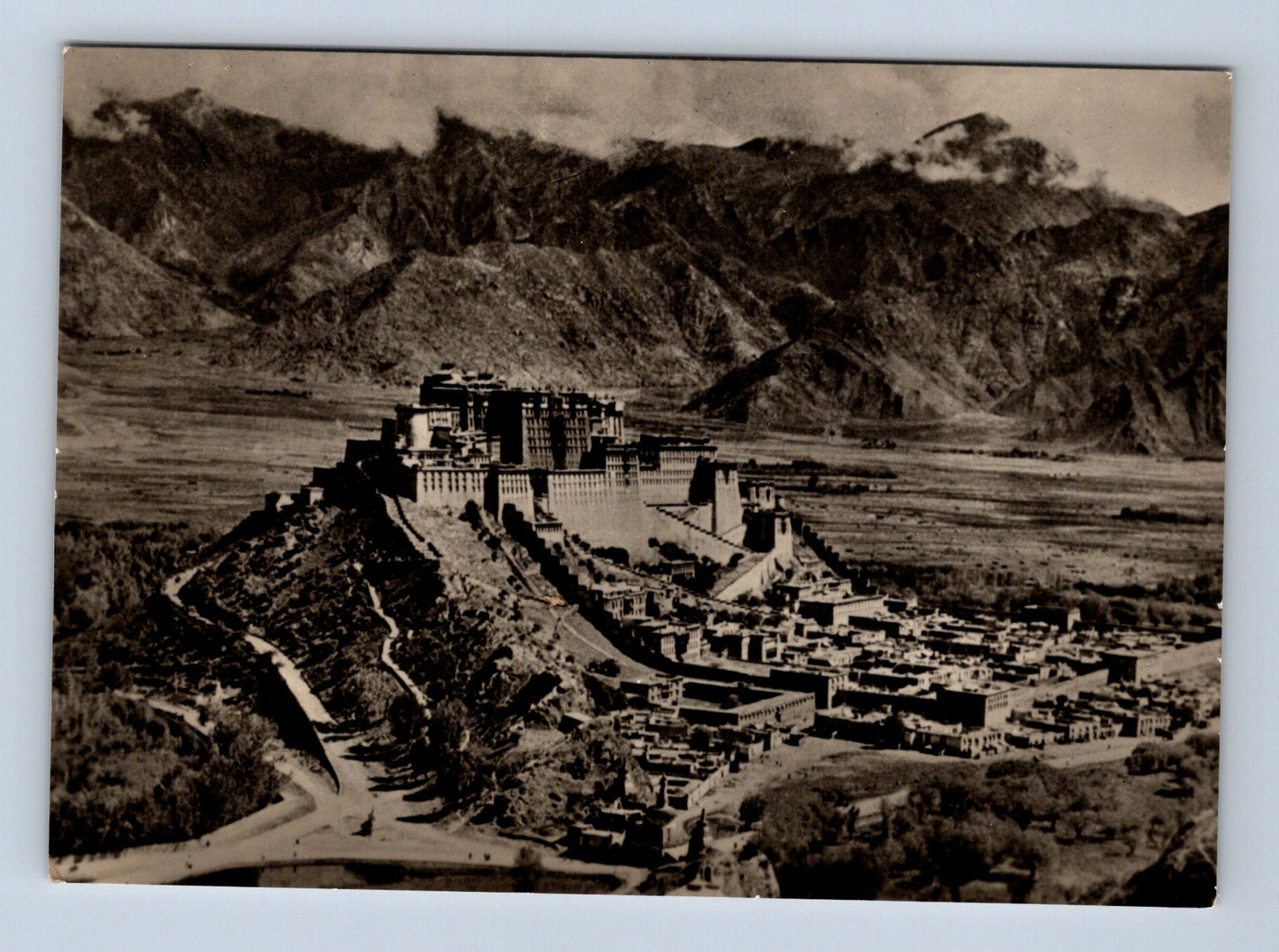 Pohlednice Tibet Lhasa Potala 1964 (M30002)
