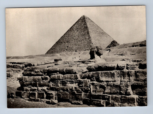 Pohlednice Egypt Cheopsova pyramida 1964 (M30004)