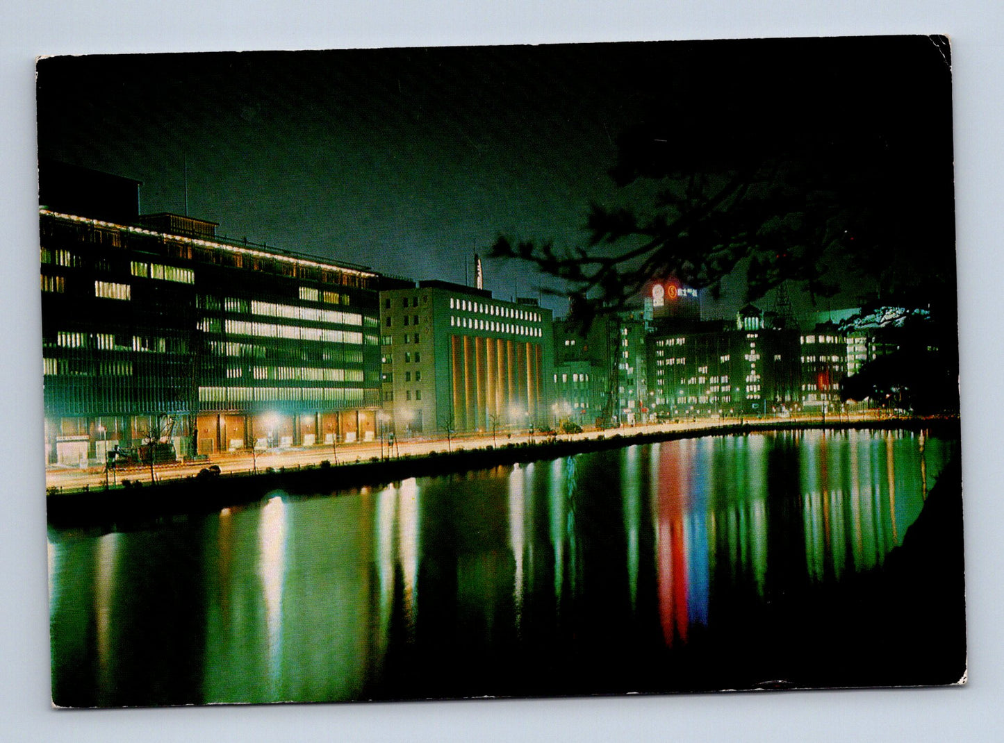 Pohlednice Japonsko Tokio Marunouchi noc 1980 (M30020)