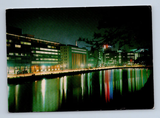 Pohlednice Japonsko Tokio Marunouchi noc 1980 (M30020)