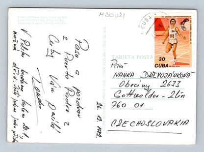 Pohlednice Kuba Soroa turistické centrum bazén 1978 (M30021)