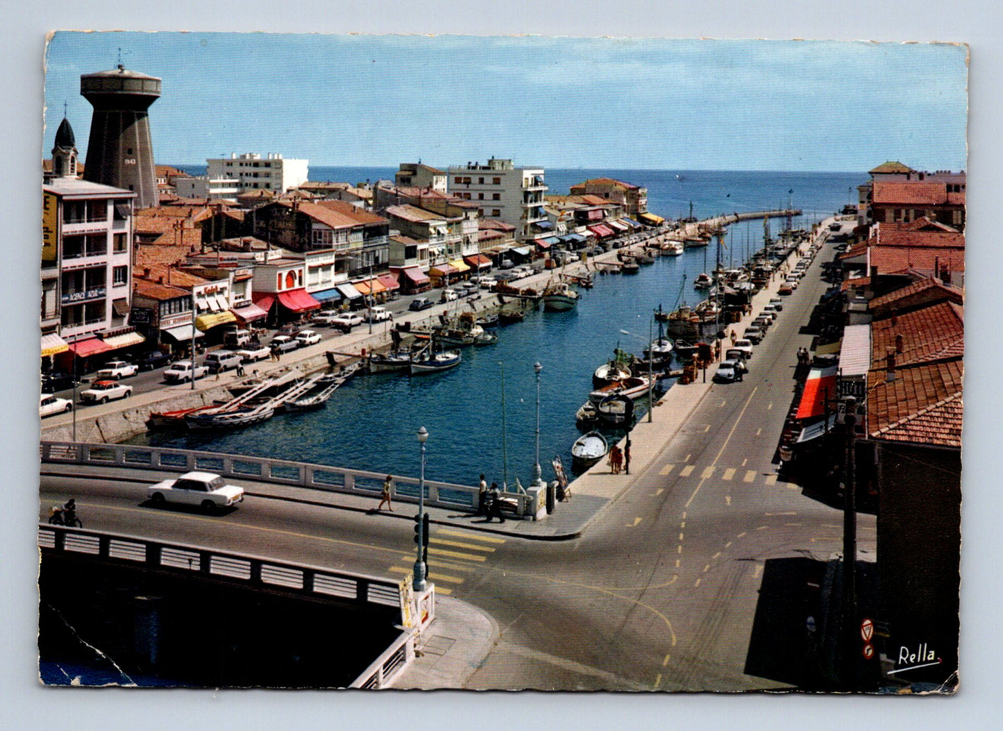 Pohlednice Francie Palavas-les-Flots přístav 1967 (M30036)