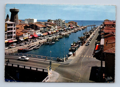 Pohlednice Francie Palavas-les-Flots přístav 1967 (M30036)