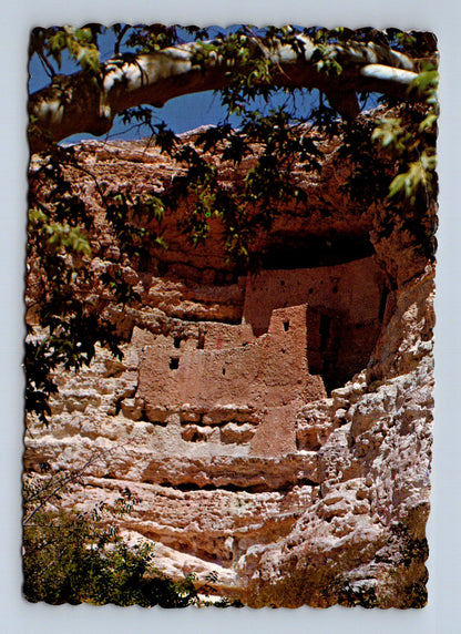 Pohlednice USA Montezuma Castle skalní obydlí 1973 (M30053)