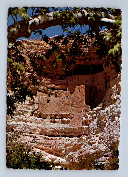 Pohlednice USA Montezuma Castle skalní obydlí 1973 (M30053)