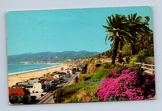 Pohlednice USA Santa Monica Ocean Front Palisades Park 1970 (M30071)