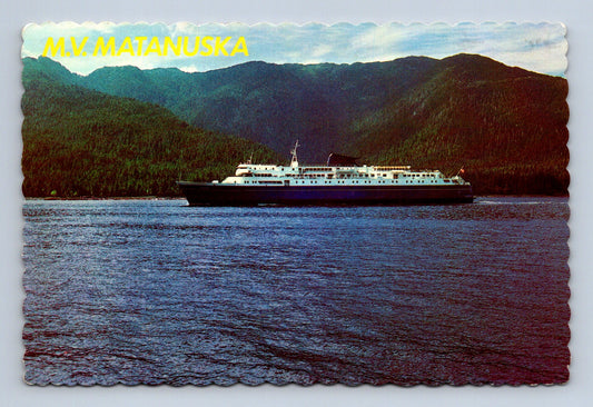 Pohlednice USA Alaska loď M.V. Matanuska 1973 (M30073)