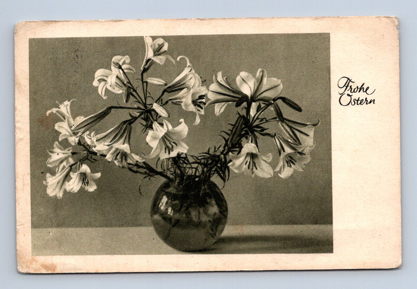 Pohlednice Německo Frohe Ostern lilie 1941 (M30075)