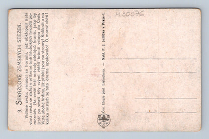 Pohlednice Strážcové zemských stezek - vlastenecký motiv (M30076)