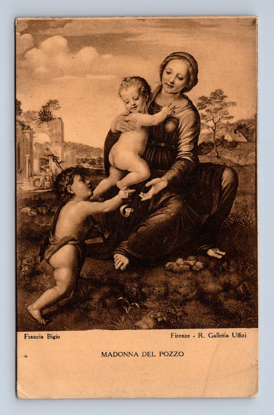 Pohlednice Itálie Firenze Madonna del Pozzo (M30084)