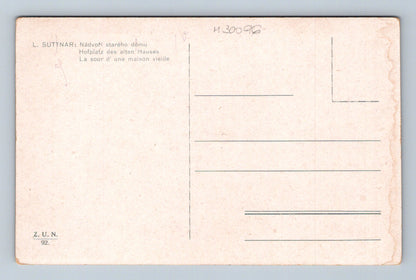 Pohlednice Nádvoří starého domu L. Suttnar (M30096)