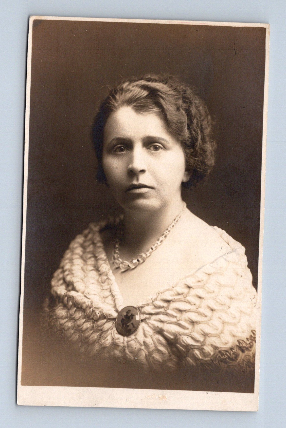 Pohlednice portrét ženy 1929 (M30098)
