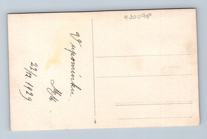Pohlednice portrét ženy 1929 (M30098)