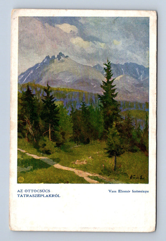 Pohlednice Maďarsko Vysoké Tatry Ottócsúcs 1919 (M30102)