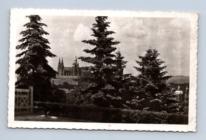 Pohlednice Praha Nebozízek Pražský hrad (M30111)