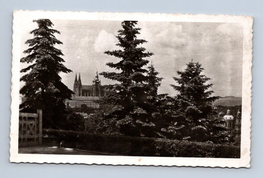 Pohlednice Praha Nebozízek Pražský hrad (M30111)