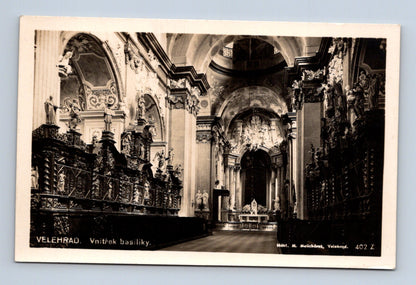 Pohlednice Velehrad vnitřek basiliky (M30116)