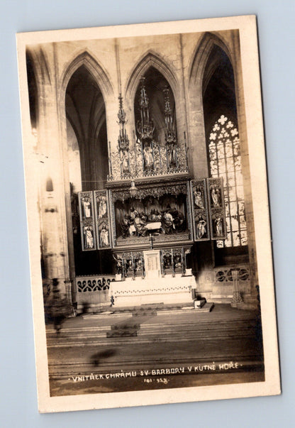 Pohlednice Kutná Hora Vnitřek Chrámu sv. Barbory (M30117)