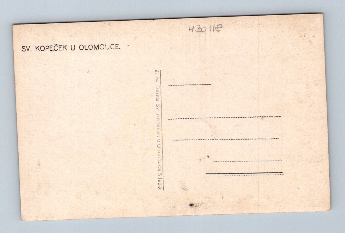 Pohlednice Sv. Kopeček u Olomouce krajina 1930 (M30118)