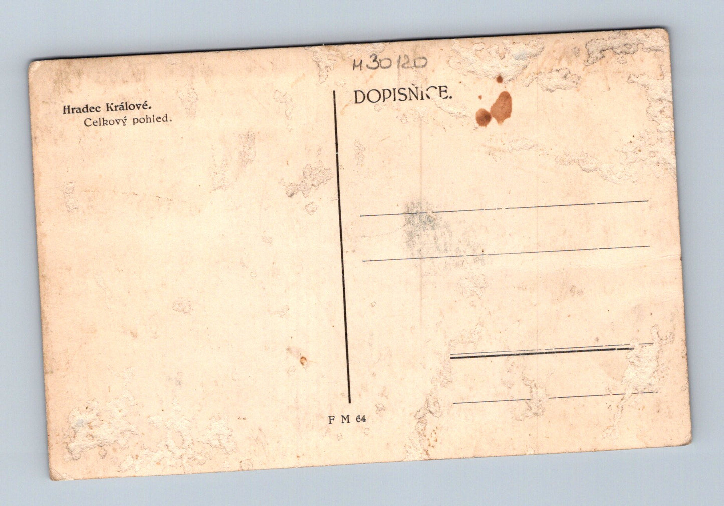 Pohlednice Hradec Králové celkový pohled (M30120)