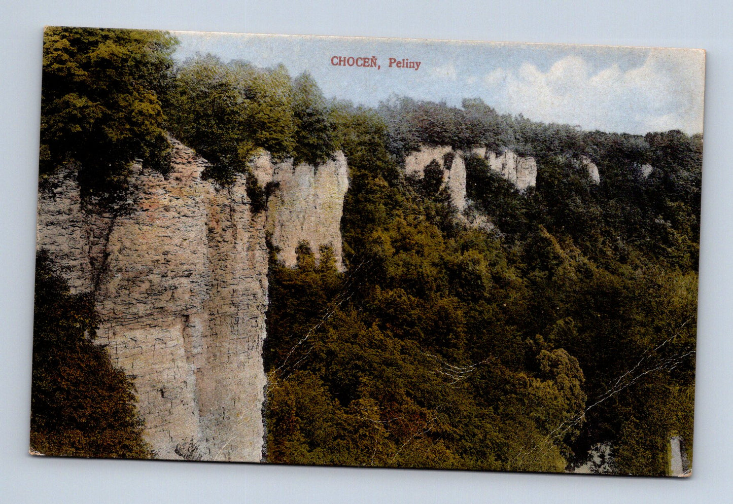 Pohlednice Choceň Peliny 1920 (M30125)