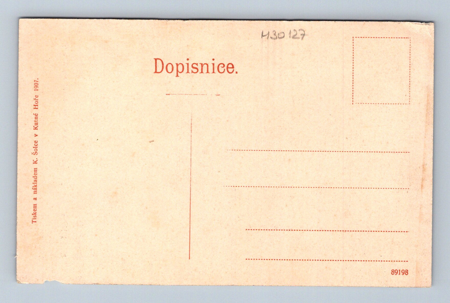 Pohlednice Kutná Hora Vnitřek velechrámu sv. Barbory 1907 (M30127)