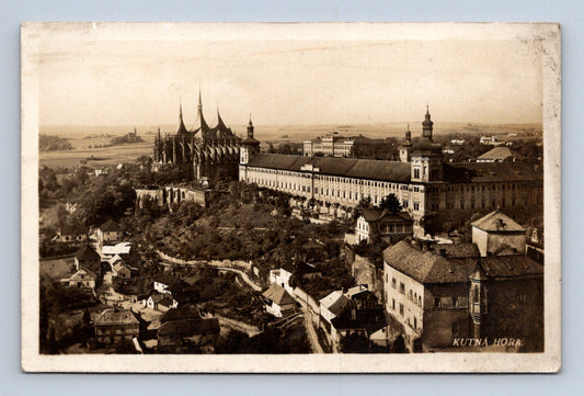 Pohlednice Kutná Hora Chrám sv. Barbory panorama (M30129)