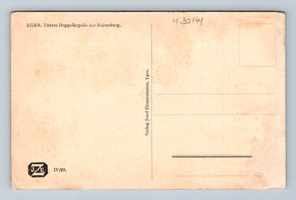 Pohlednice Cheb Císařská kaple 1923 (M30141)