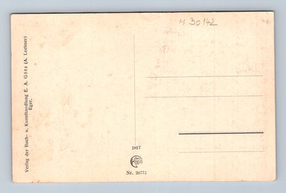 Pohlednice Cheb Stadthaus hof 1917 (M30142)