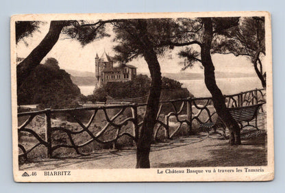 Pohlednice Francie Biarritz Chateau Basque (M30146)